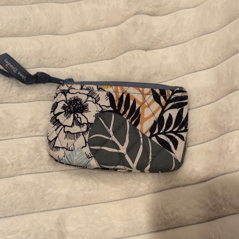 Vera Bradley Botanical Patchwork Wristlet